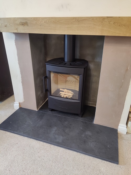 Wiking Mini Oak Beam Slate Hearth